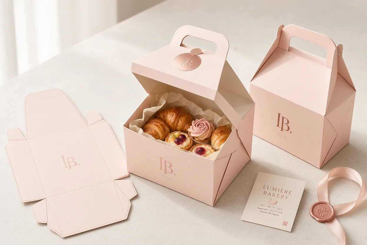 Elegant Patisserie Cake Box Collection