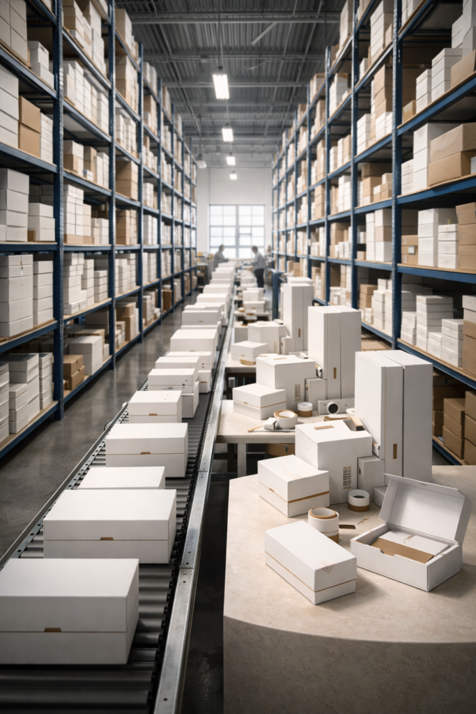 box packaging factory