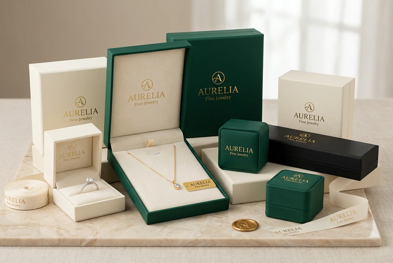 Aurelia Luxury Jewelry Box Collection